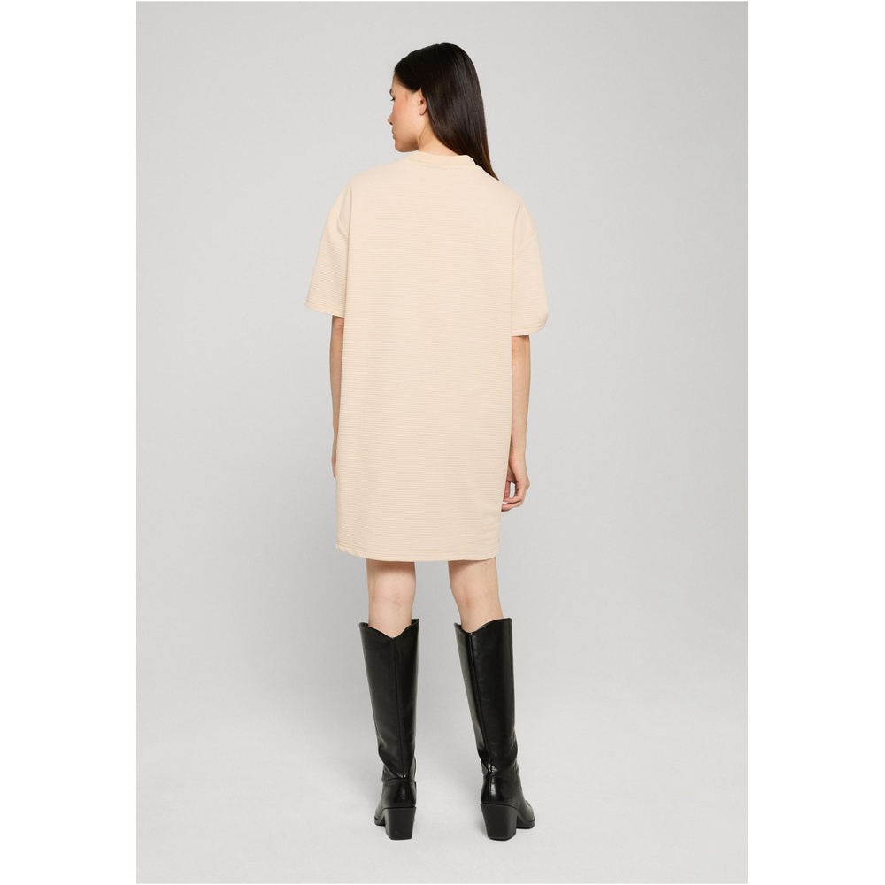 Urban Classics - Structured Jersey Tee Kurzes Kleid - Grau